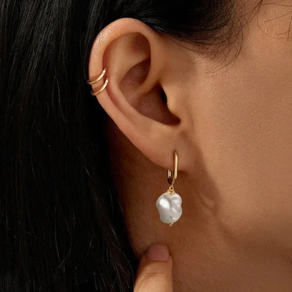 [Raffine]Denise Freshwater Pearl Earrings
