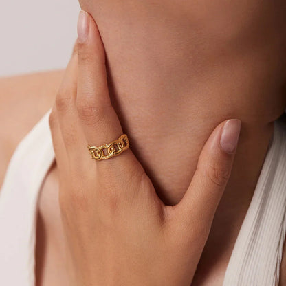 [Raffine]Harmony Gold Ring