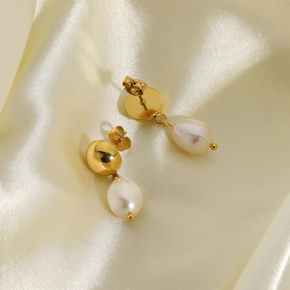 [Raffine]Cornelia Freshwater Pearl Earrings