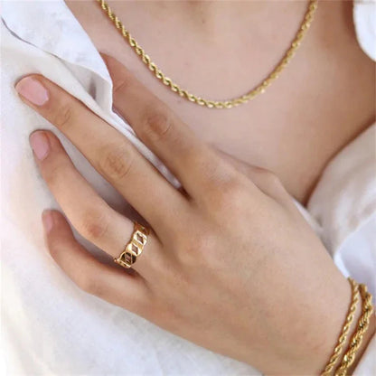 [Raffine]Leah Gold Ring