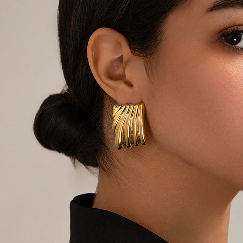 [Raffine]Alisa Gold Earrings