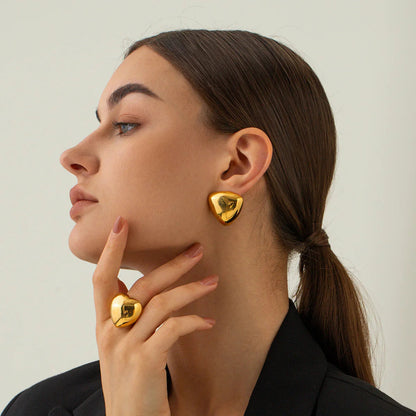[Raffine]Reagan Gold Earrings