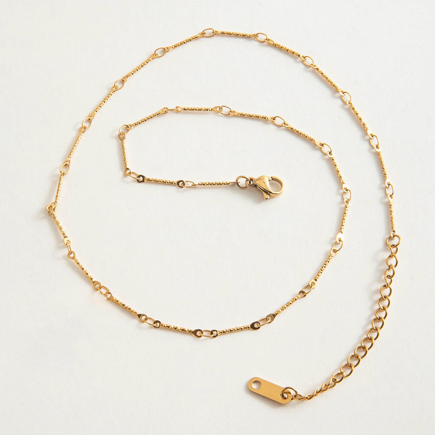 [Raffine]Amy Linked Chain Gold Necklace