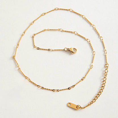 [Raffine]Amy Linked Chain Gold Necklace
