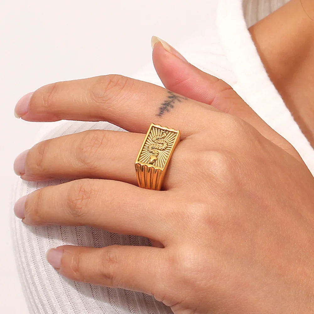 [Raffine]Miles Gold Ring