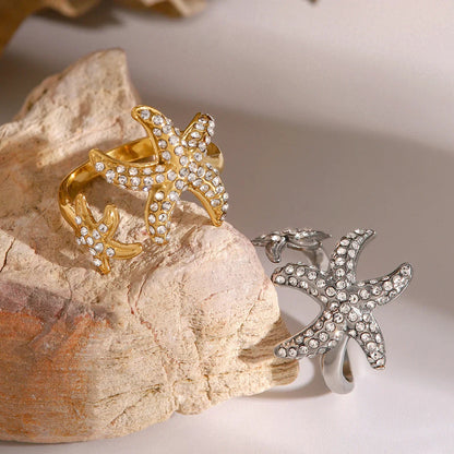 [Raffine]Marina Starfish Diamond Ring