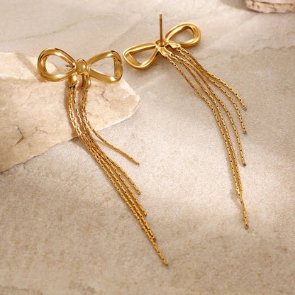 [Raffine]Yvette Bow Earrings