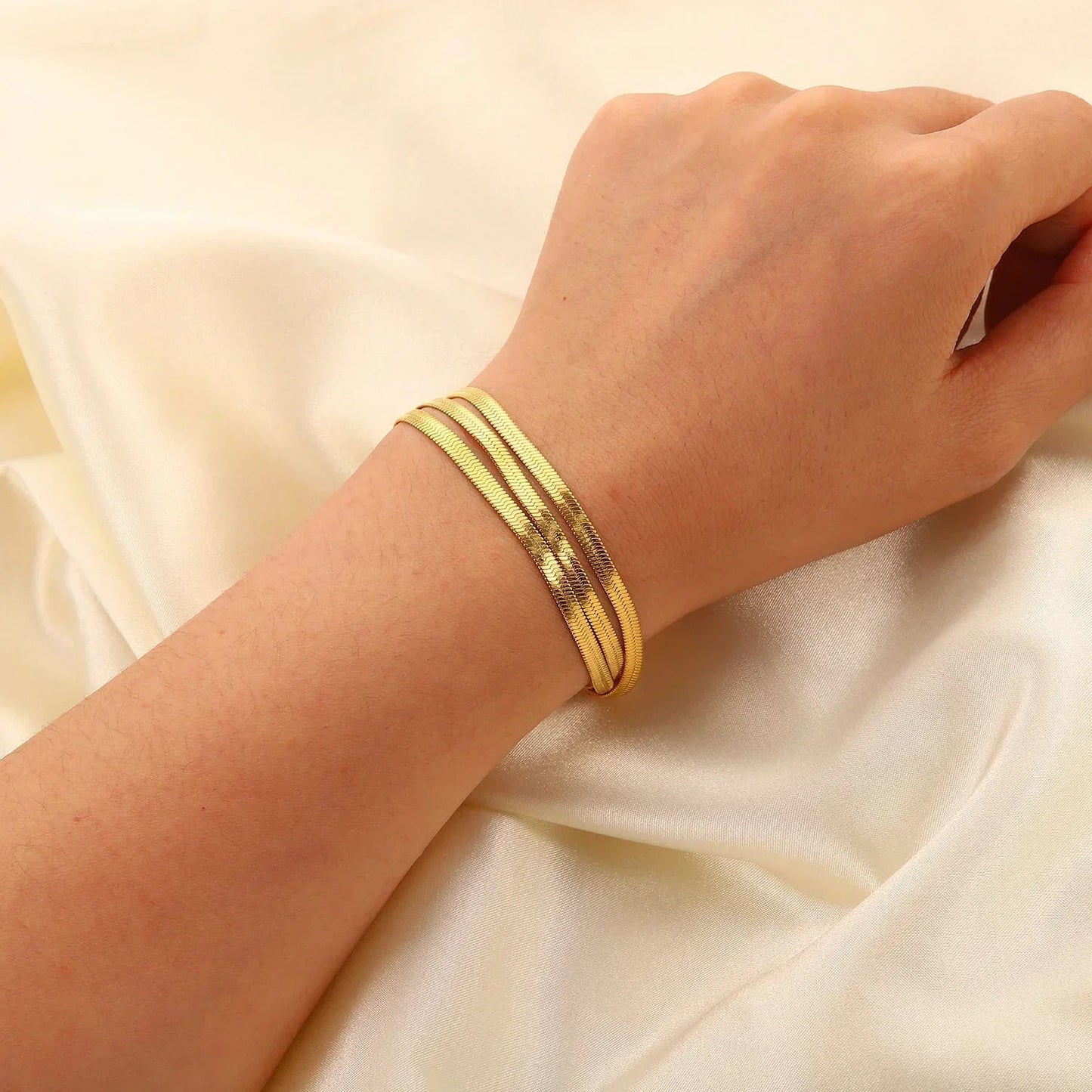 [Raffine]Abella Gold Bracelet