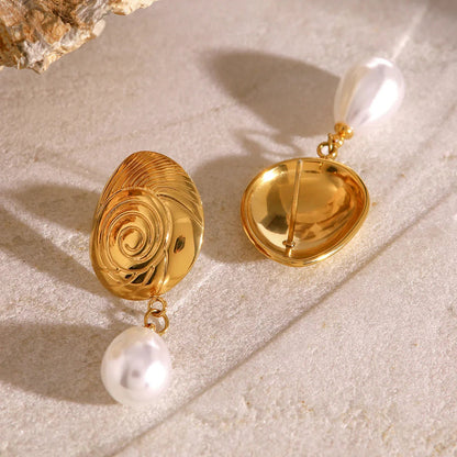 [Raffine]Eleonora Freshwater Pearl Earrings