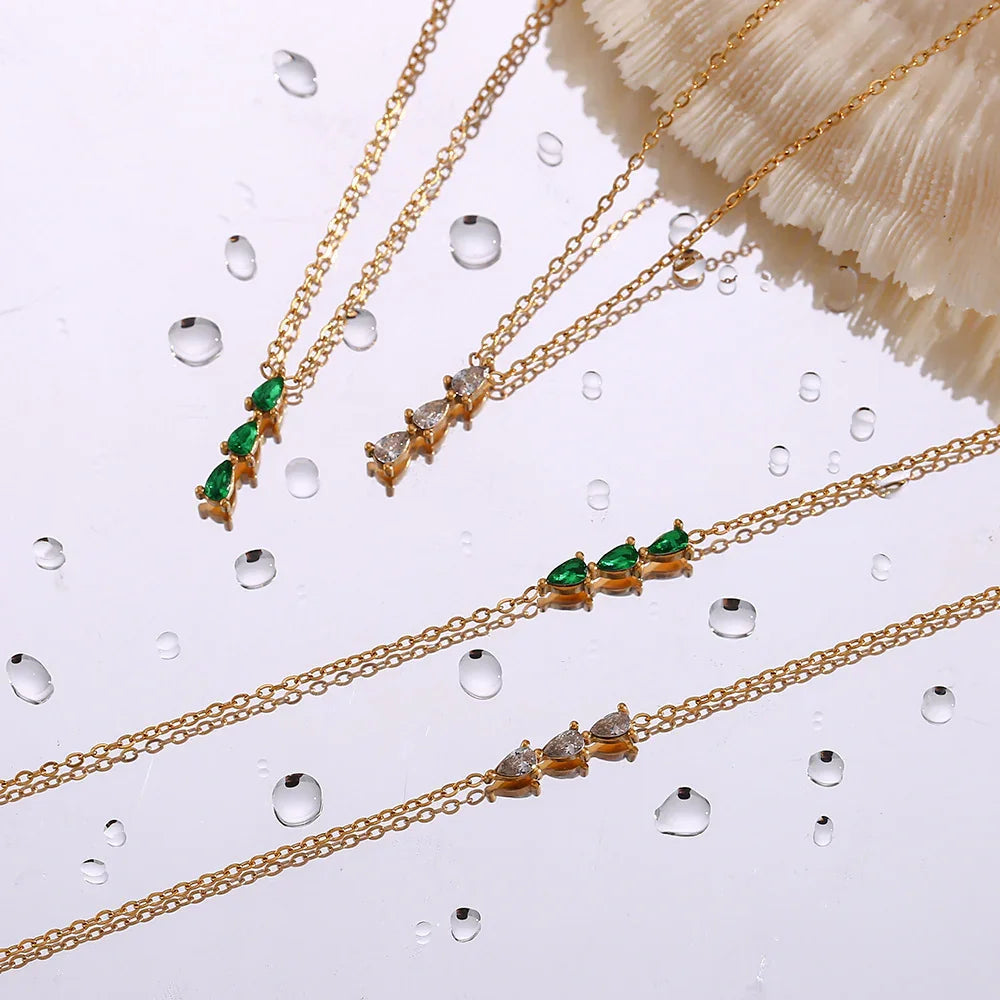 [Raffine]Alana Diamond Necklace