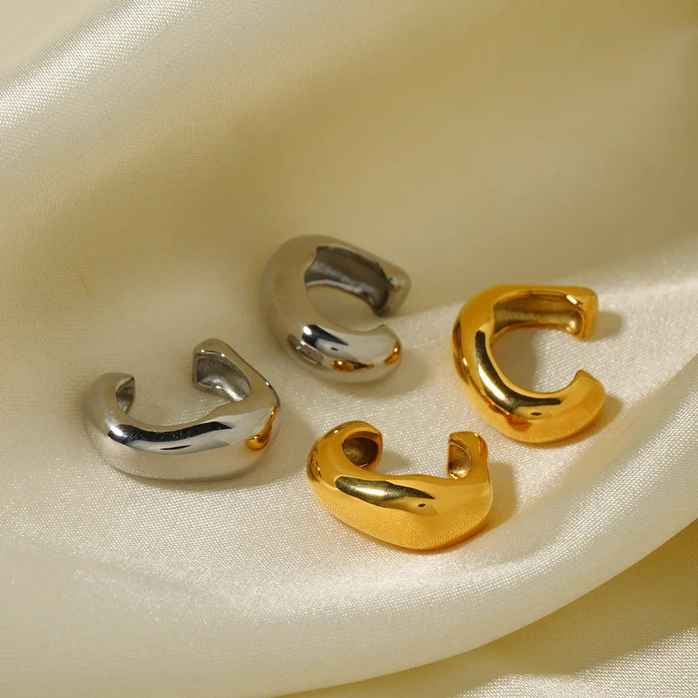 [Raffine]Fabienne Gold Ear Cuffs