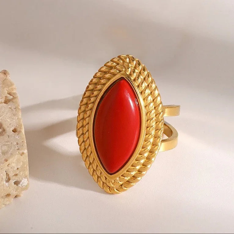 [Raffine]Heidi Marquise Gold Ring