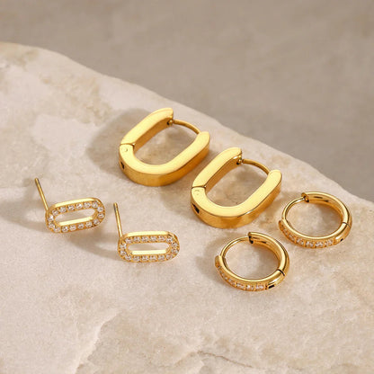 [Raffine]Ryleigh Diamond Hoop Bundle