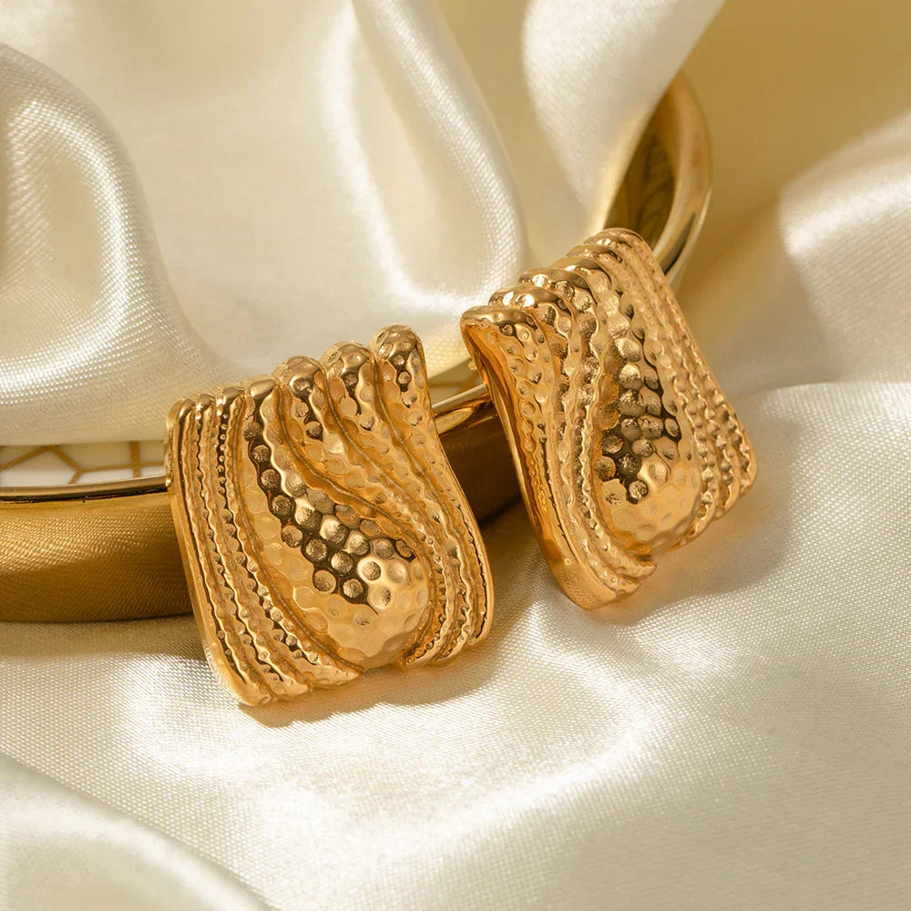 [Raffine]Marigold Gold Earrings
