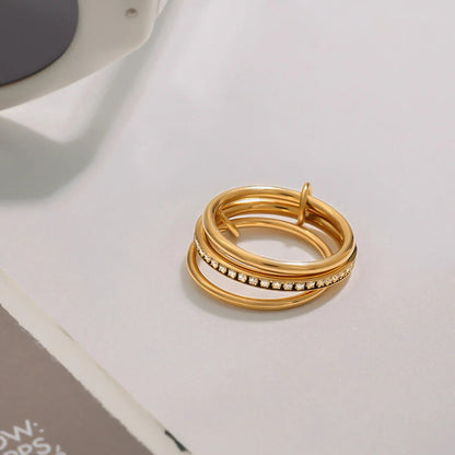[Raffine]Divine Diamond Ring Stack
