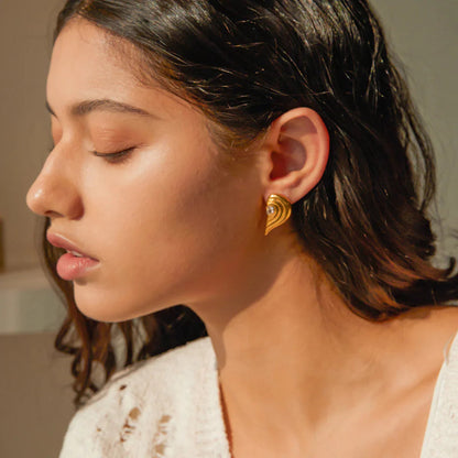 [Raffine]Thalia Gold Earrings