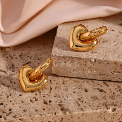 [Raffine]Aria's Arrow Gold Earrings