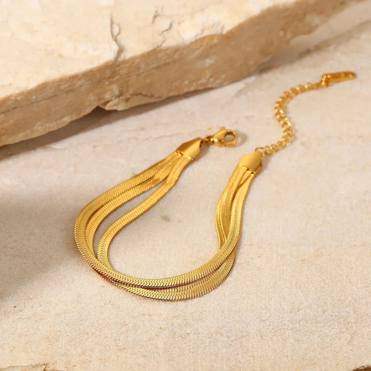 [Raffine]Abella Gold Bracelet