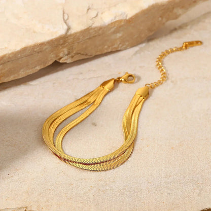[Raffine]Abella Gold Bracelet