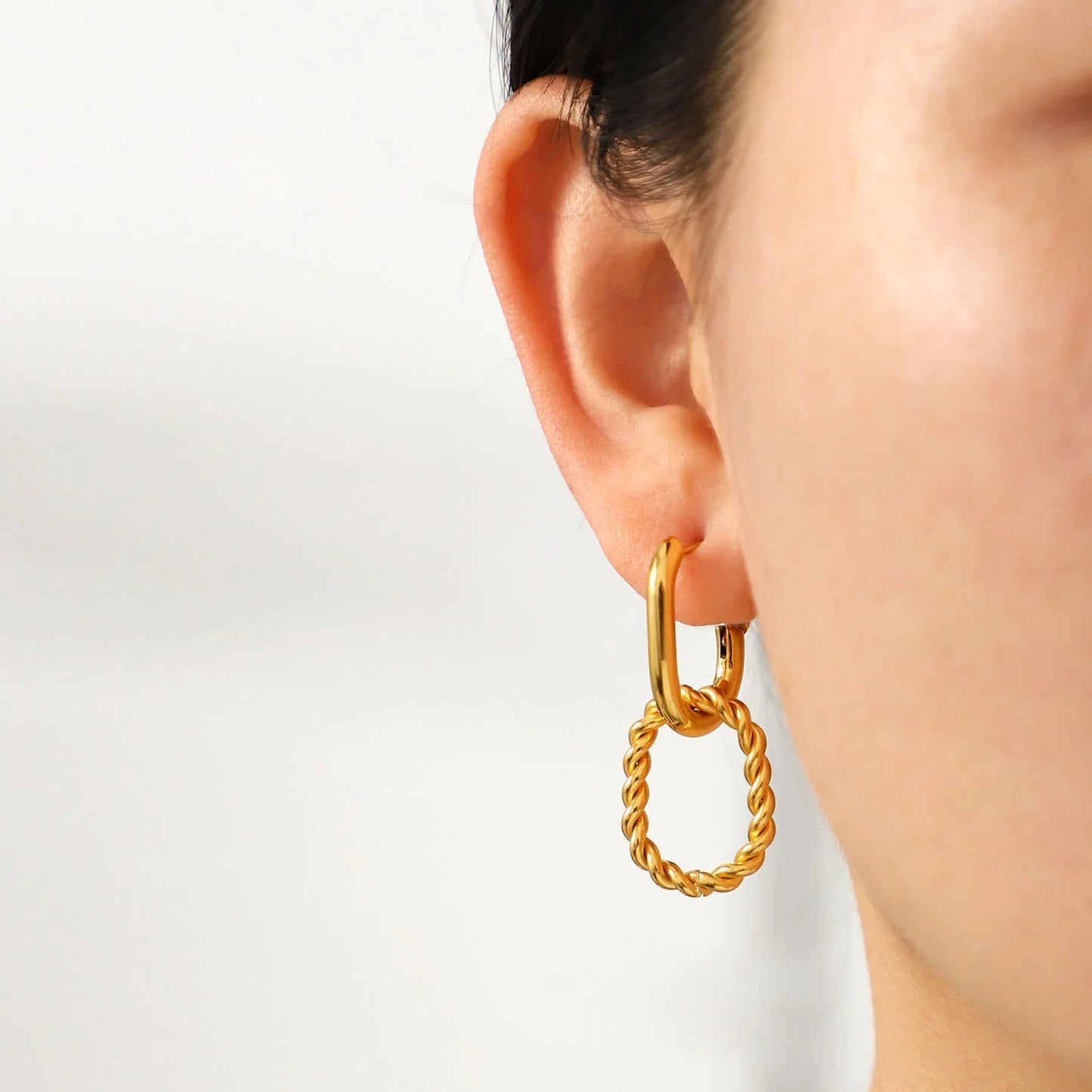 [Raffine]Skadi Gold Earrings