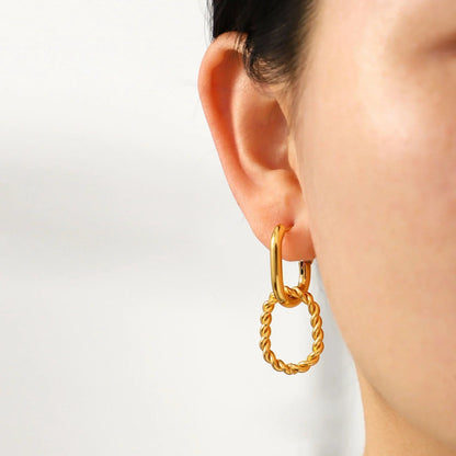 [Raffine]Skadi Gold Earrings