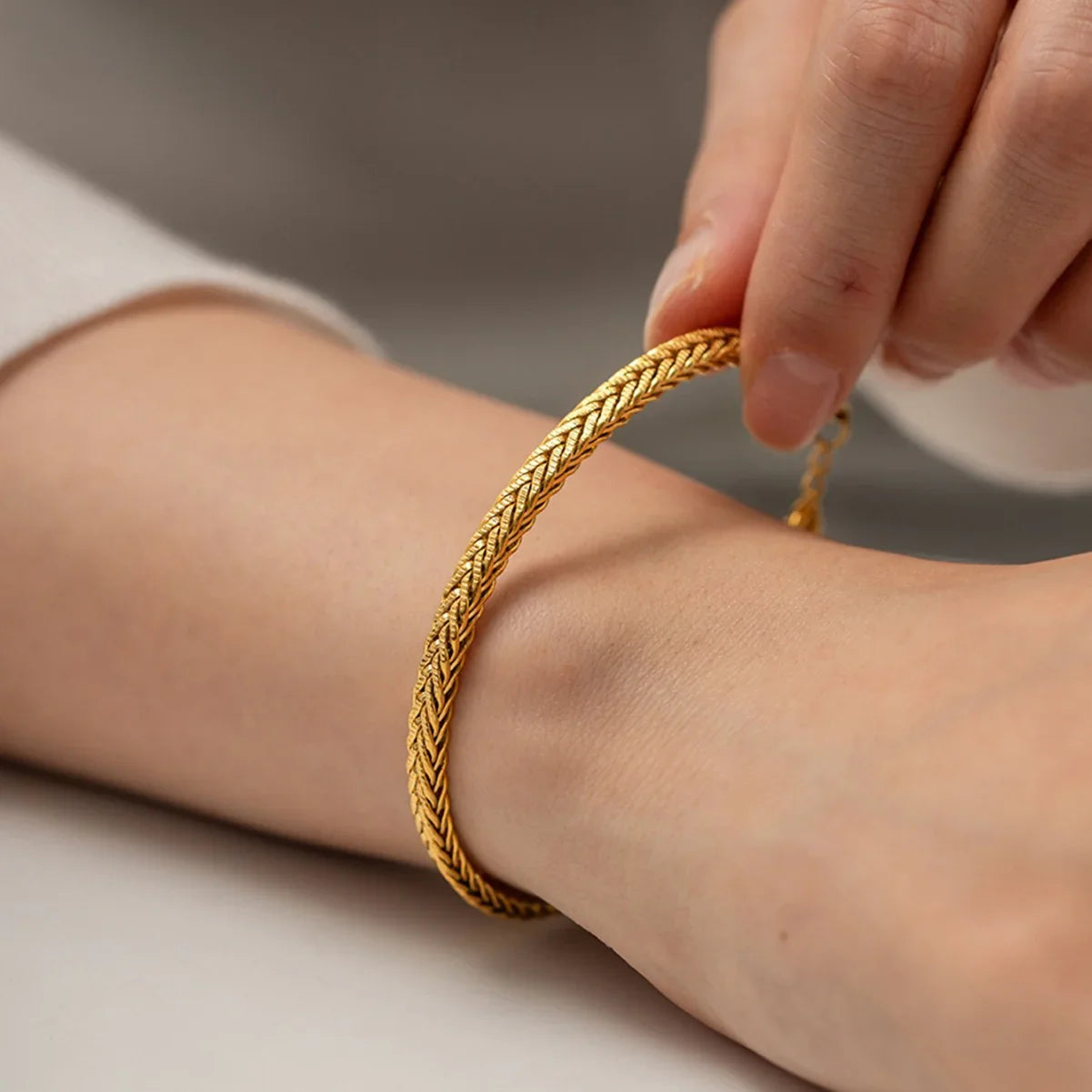 [Raffine]Debra Gold Bracelet