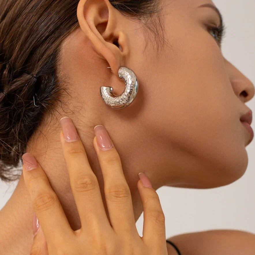 [Raffine]Bethany Silver Earrings