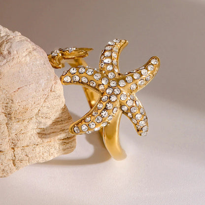 [Raffine]Marina Starfish Diamond Ring