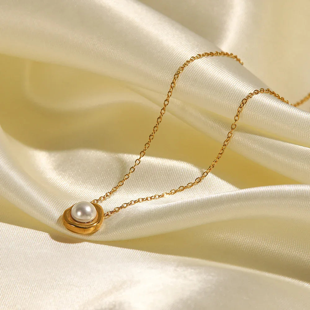 [Raffine]Nancy Freshwater Pearl Necklace