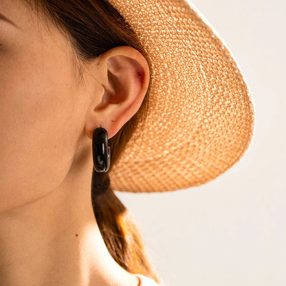 [Raffine]Natalia Chunky Gold Hoops