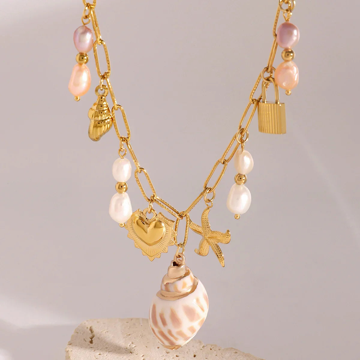 [Raffine]Pacific Freshwater Pearl Necklace
