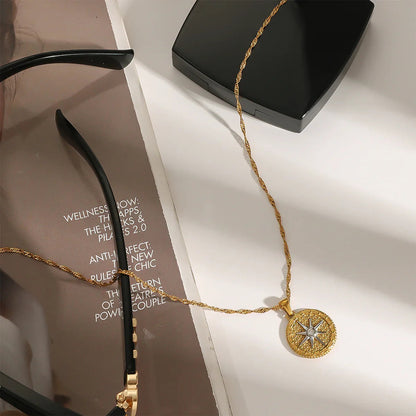[Raffine]Parker Gold Star Pendant