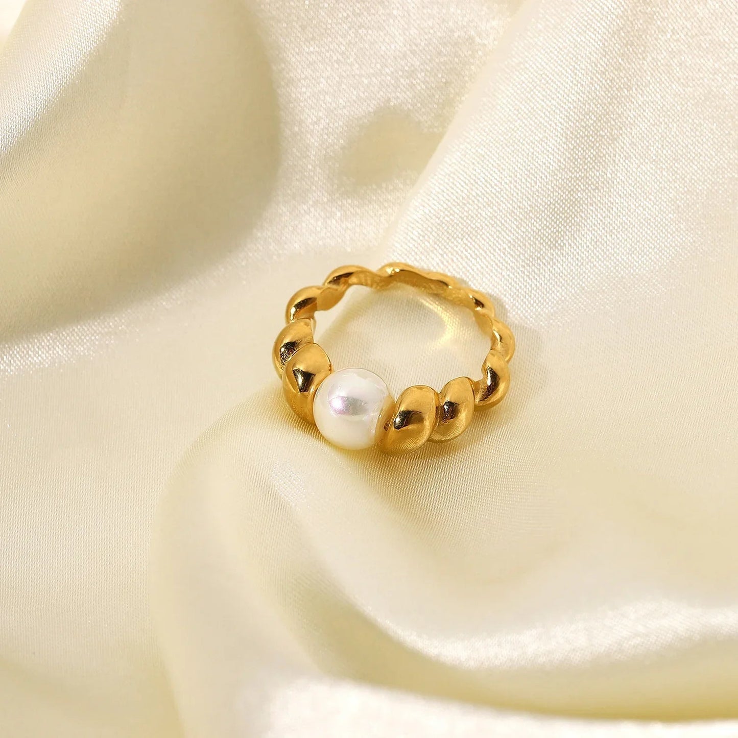 [Raffine]Scarlett Freshwater Pearl Ring
