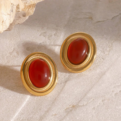 [Raffine]Fresca Gemstone Earrings