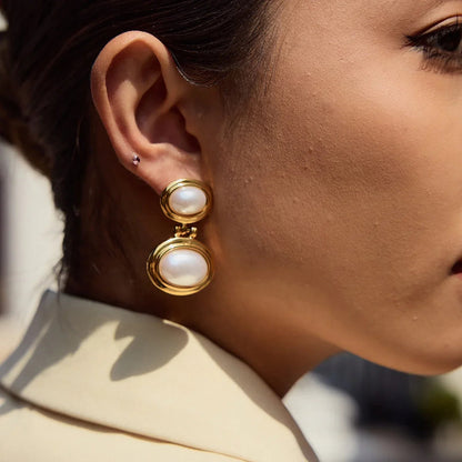 [Raffine]Winnie Freshwater Pearl Earrings
