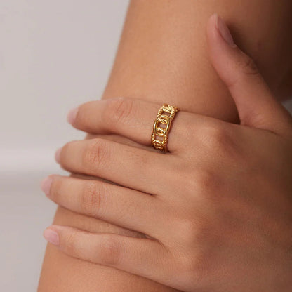 [Raffine]Harmony Gold Ring