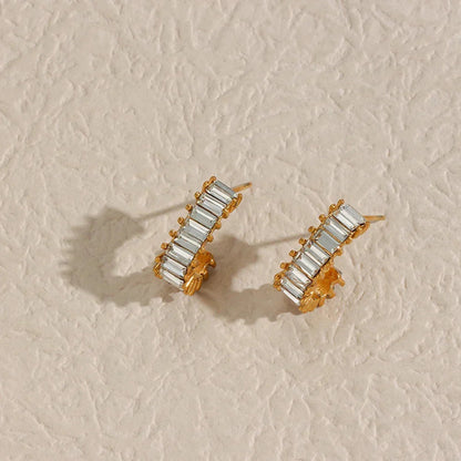 [Raffine]Agnes Diamond Earrings