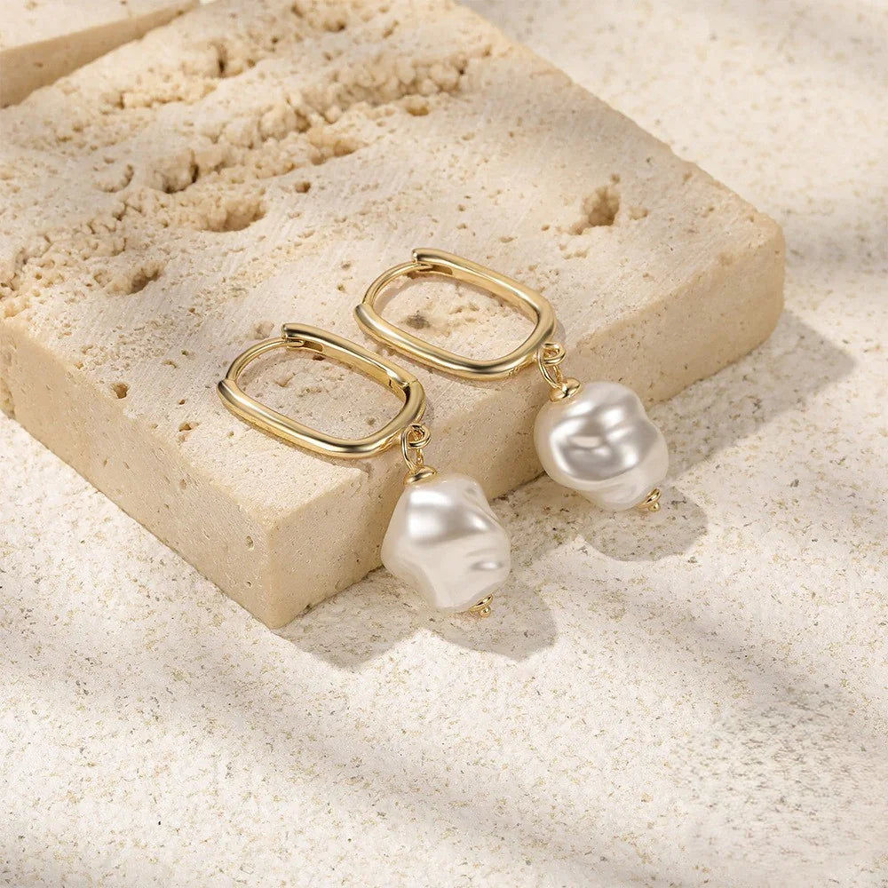 [Raffine]Denise Freshwater Pearl Earrings