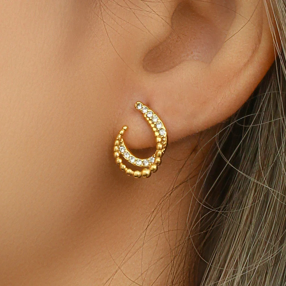 [Raffine]Nola Gold Earrings