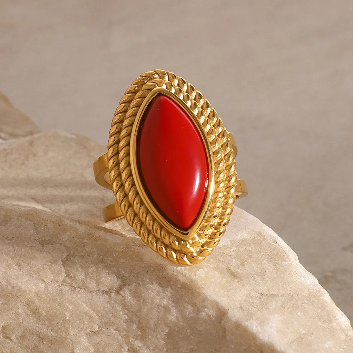 [Raffine]Heidi Marquise Gold Ring