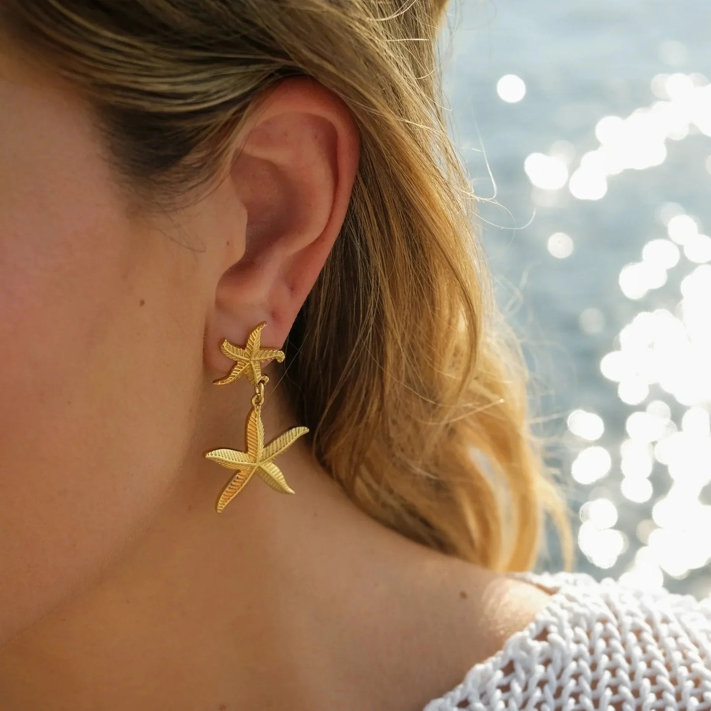 [Raffine]Moana Gold Earrings