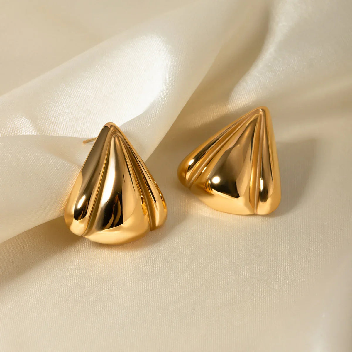 [Raffine]Jillian Vintage Gold Earrings