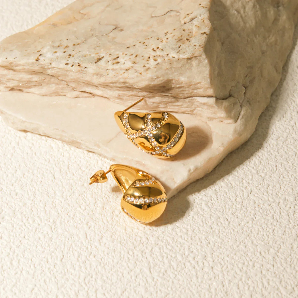 [Raffine]Linnea Gold Earrings