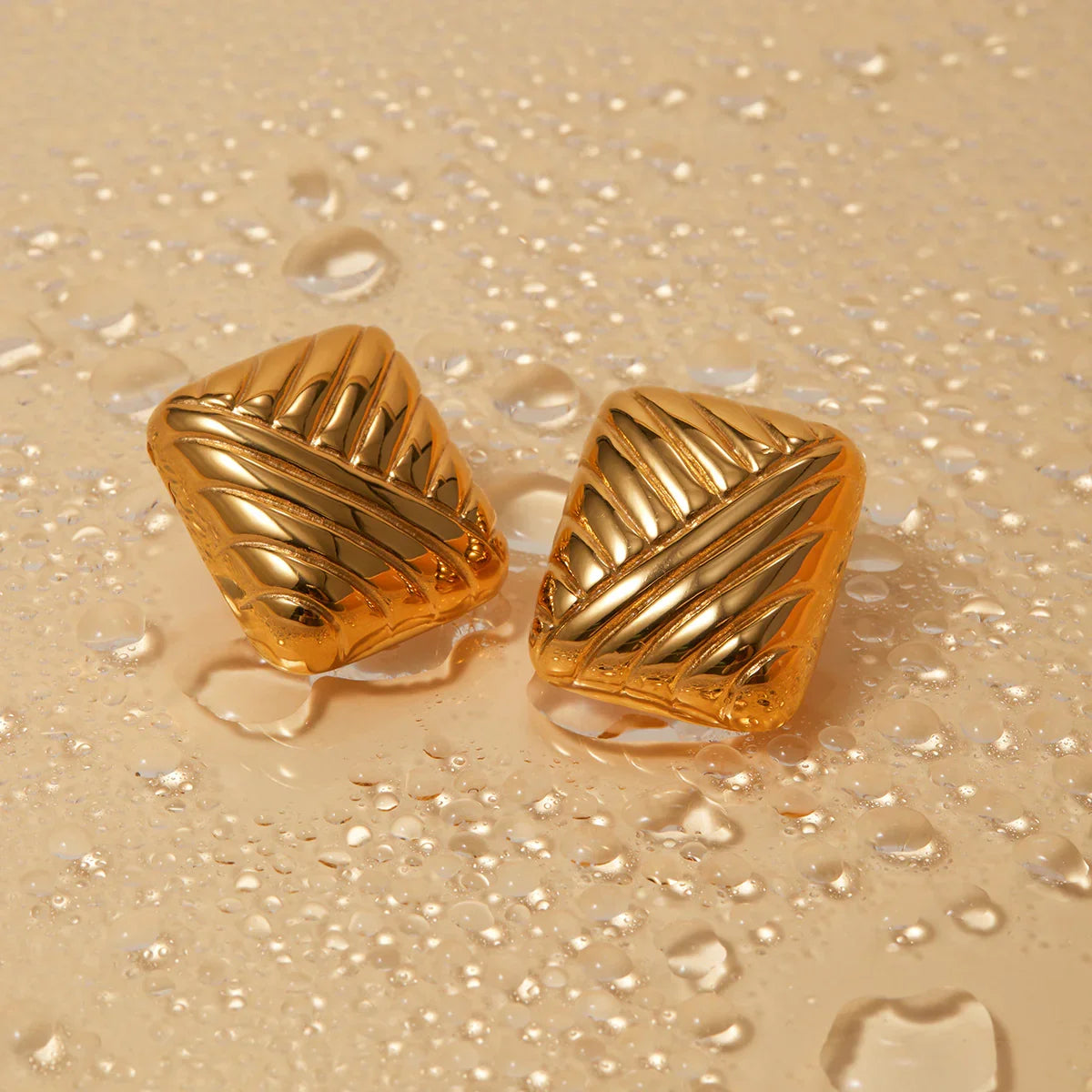 [Raffine]Inez Gold Earrings