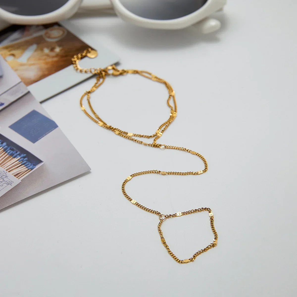 [Raffine]Mimi Golden Hand Chain