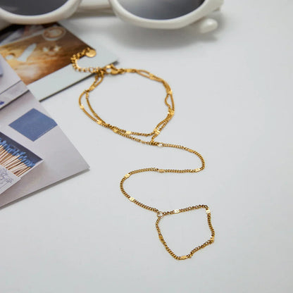 [Raffine]Mimi Golden Hand Chain