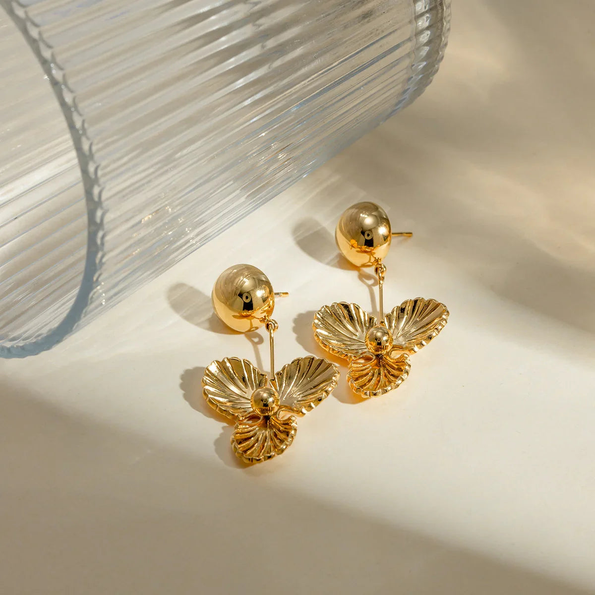 [Raffine]Andrea Gold Earrings