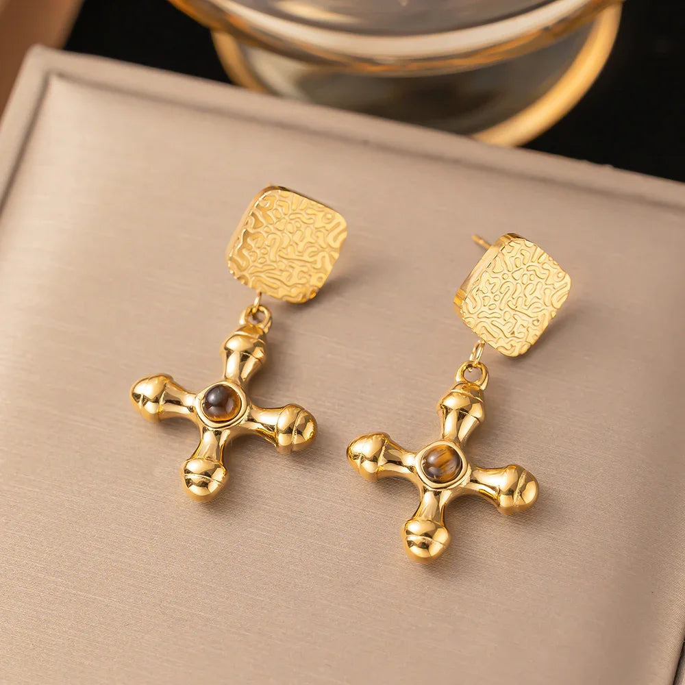 [Raffine]Della Gold Earrings