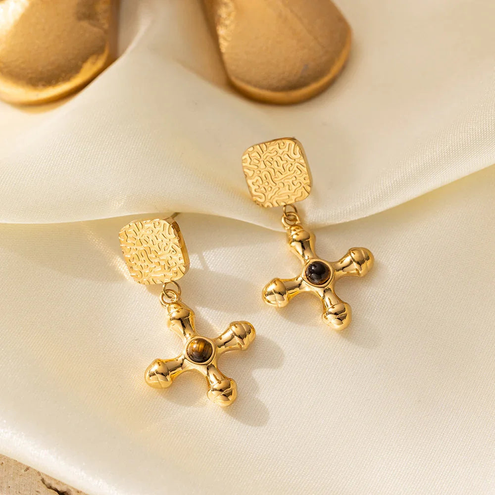 [Raffine]Della Gold Earrings