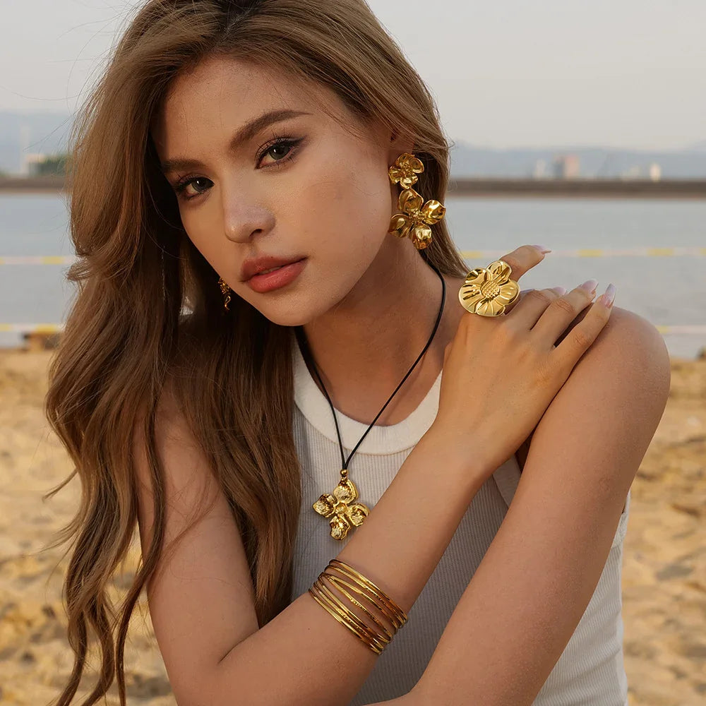 [Raffine]Saisore Gold Ring